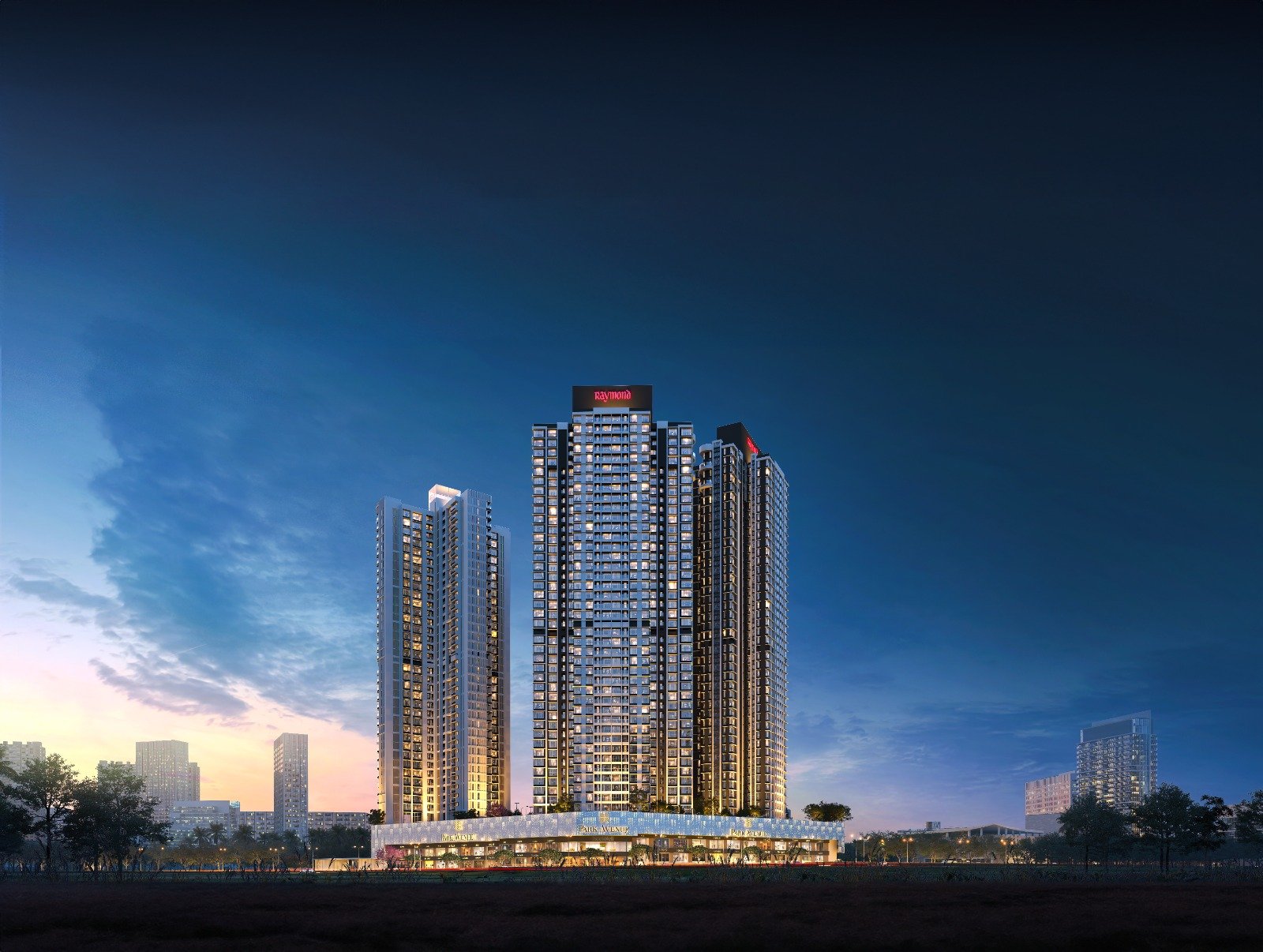 Raymond The Address By GS — tower render