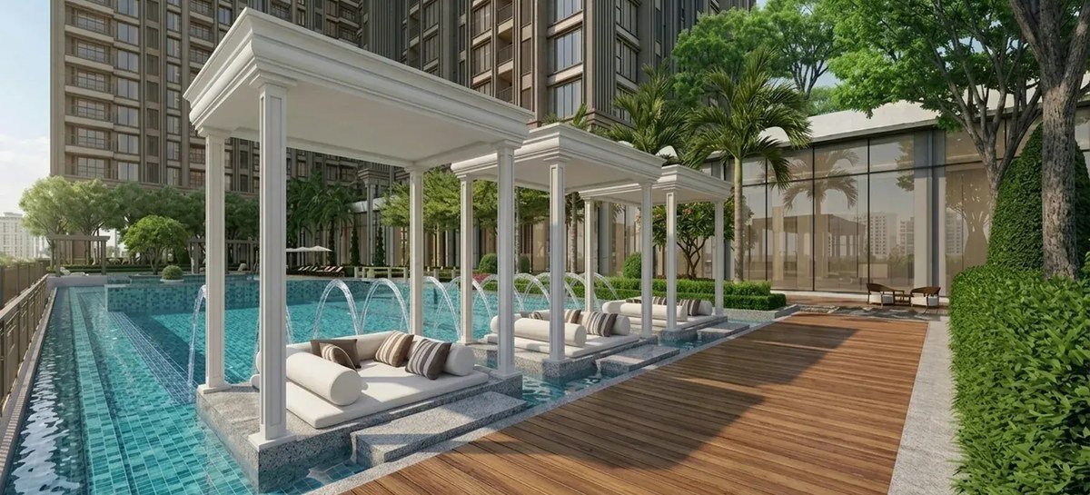 Over a lakh sq ft amenities
